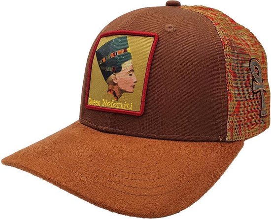 Lauren Rose - Queen Nefertiti - Trucker Snapback Pet - One Size - Khaki