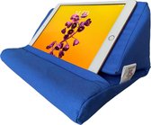 SmartZzz® Universeel Tablet Houder - iPad Houder - Tablet kussen - Telefoonhouder - Tablet Standaard - Leeskussen - Pillow Pad - Boekstandaard - Schootkussen - Blauw - Wasbaar