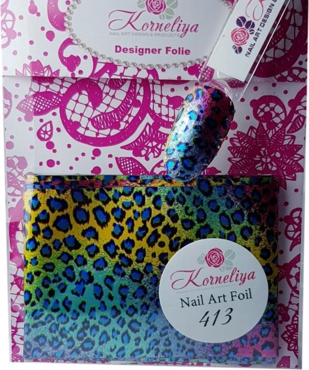 Goedkoopste Korneliya Nailart Folie Design 413