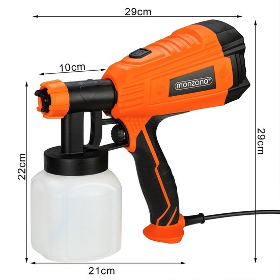 Powerplus POWX354 pulvérisateur à peinture 500W