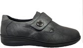 Grijze Solidus Klittenbandschoenen Kate Wijdte K