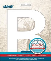 Pickup Nautic plakletter 150mm wit R