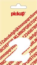 Pickup plakcijfer CooperBlack 60 mm - wit 2