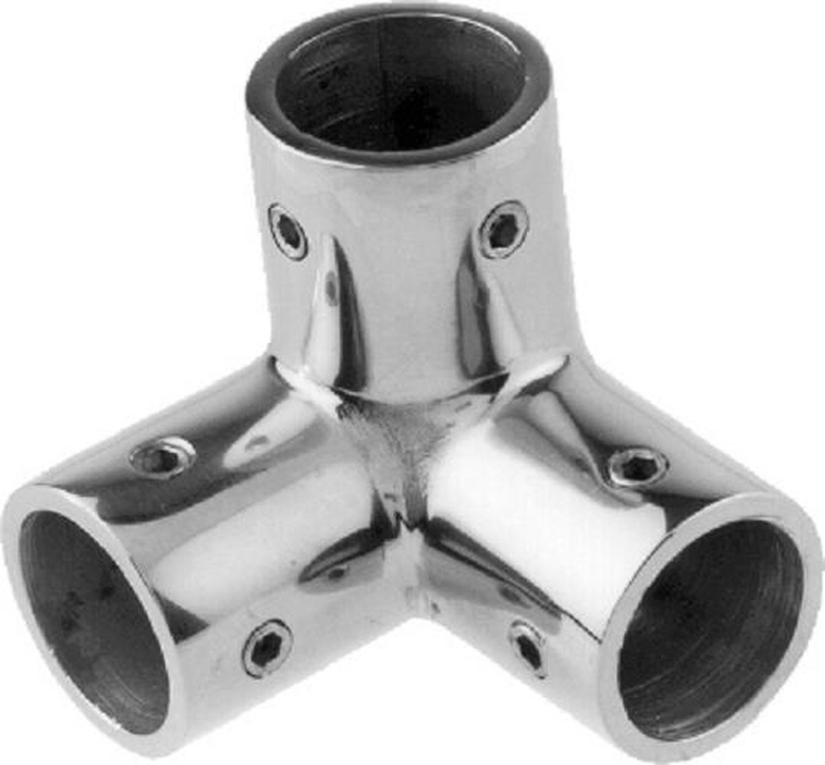 Seilflechter - Railing Hoekverbinder - 22mm - RVS - Maat: Default
