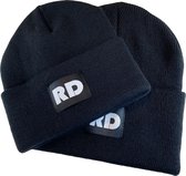 Wintermuts beanie warm winter zwart volwassenen adults