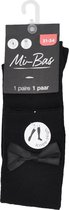 Kniekous Meisjes Met Strik - Maat 31/34 - zwart - 3 paar  chaussettes socks