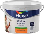 Flexa - Strak op de muur - Muurverf - Mengcollectie - Puur Pompoen - 2,5 liter