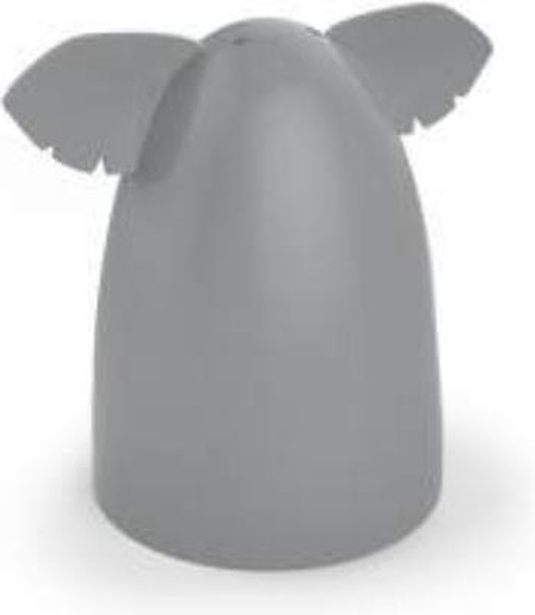 Cookut - peper- en zoutstel - zout-peperstrooier - olifant Nicole - grijs