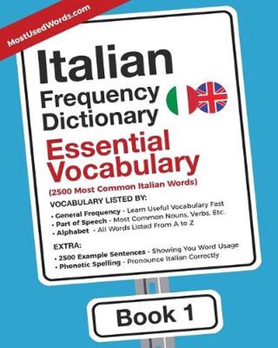 Italian-English- Italian Frequency Dictionary - Essential Vo ... - cover