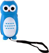 Forest Friends Zaklamp Uil Blauw/Wit