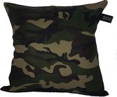 Kussenhoes Camo | 45x45 cm | Oxford Polyester | Camouflage | Groen | Maison Boho Kids