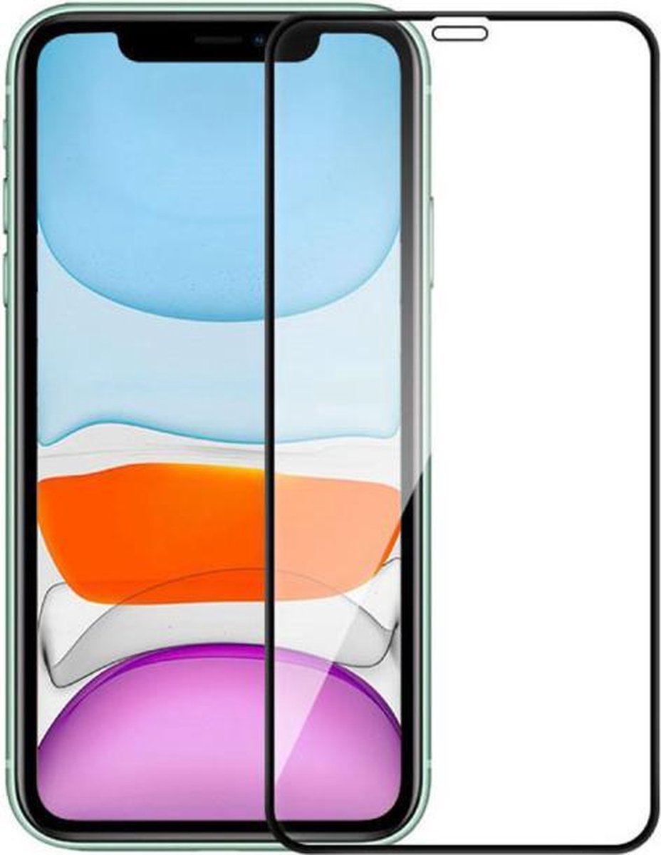 Screenprotector Iphone 12 Pro Max - Screen protector - Iphone 12 Pro Max - Tempered Glass - 10D - Glas - 12 Pro Max - Met zwarte rand - Digistars