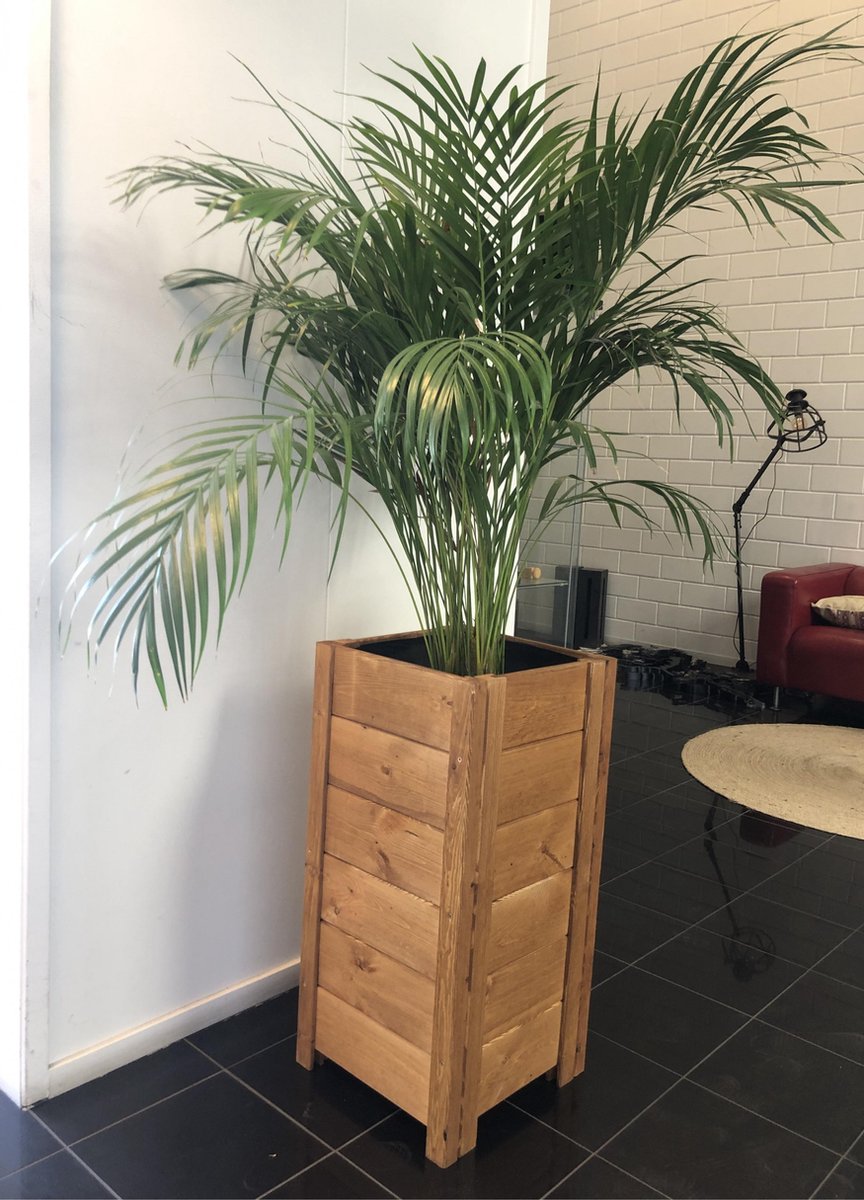 Houten Plantenbak hoge variant