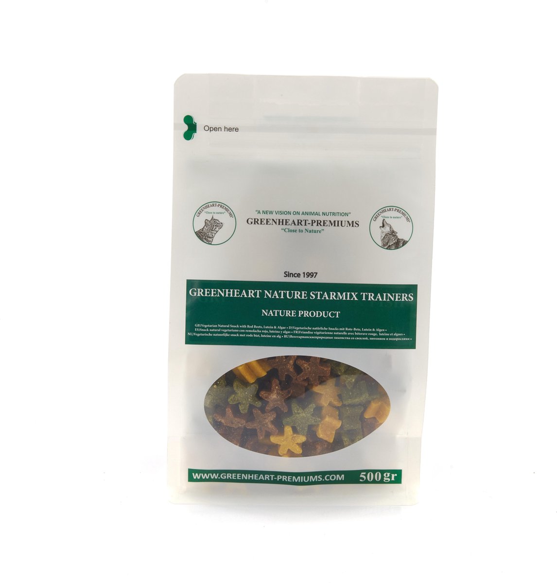 Greenheart Nature Starmix Trainers 1kg hondensnack