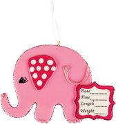 Ornament olifant Girl persoonlijk cadeau baby