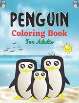 PENGUIN Coloring Book For Adults
