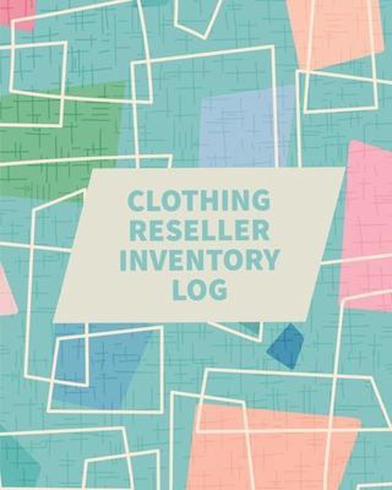 Clothing Reseller Inventory Log Book - cover