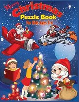Christmas Puzzle Book For Kids Ages 3-6