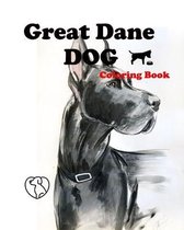 Great Dane Dog coloring book