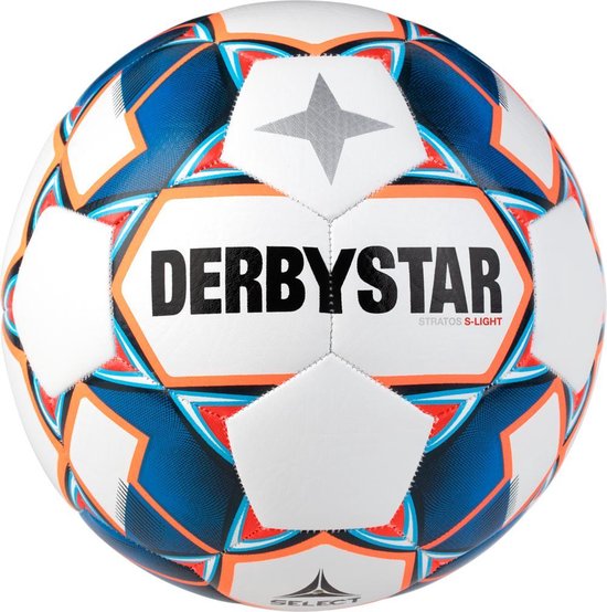 knal Wat mensen betreft Snel Derbystar Voetbal Stratos V20 S-Light maat 4 | bol.com