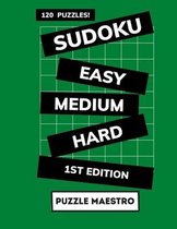 Sudoku: Easy, Medium and Hard