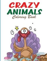 Crazy Animals Coloring Book