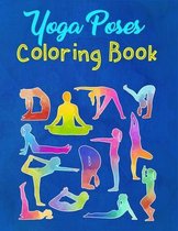 Yoga Poses Coloring Book