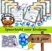 Speurtocht voor kinderen- De ruimtemonsters en de vallende ster  - 6 t/m 8 jaar - kinderfeestje - speurtocht- speurpakket - compleet draaiboek - PRINT ZELF UIT!