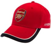 Arsenal cap - volwassenen - streep - rood/blauw