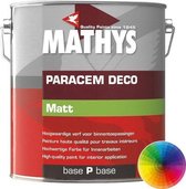 Mathys Paracem Deco Matt-Ral 5009-Azuurblauw 2.5l