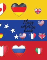 Flags coloring book