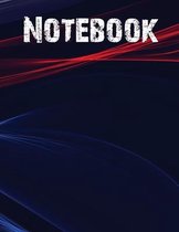 Notebook: 100 Pages, Blank Journal, Unlined Notebook, Work Notebook, Blank Page Journal, Unruled Notebook