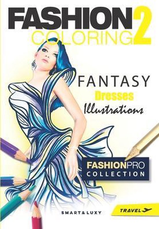 Fashion Coloring- Fashion Coloring 2 - cover