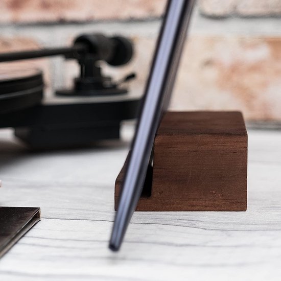 Vinylplatenopslag - Desktopopslag | Smeedijzer - Moderne en eenvoudige