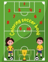 Coloring Soccer Book