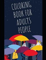 coloring book for adults people