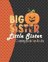 Big Sister Little Sister Coloring Book for adults