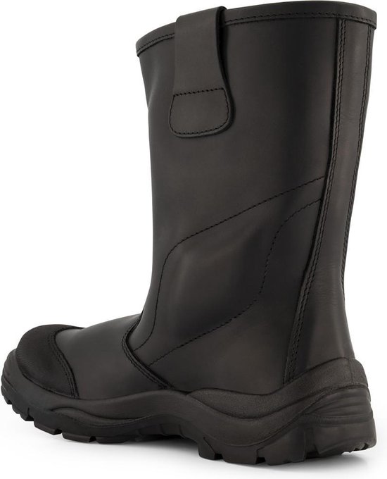 Bottes De Sécurité Draper Style Gréeur - Taille 12, Cuir Avec Embout Acier Et Doublure Fourrure - Neuf Sous Emballage