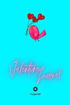 Valentine Journal for girls ages 10+ Girl Diary Journal for teenage girl Dot Grid Journal 122 pages 6x9 Inches
