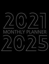 2021-2025 Monthly Planner