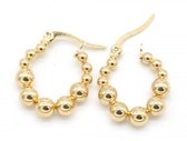 Oorbellen Rounds | Goud  Bolletjes