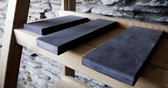 Slijpsteen Messen - 2 x 20 x 30 - Steen Slijper - Belgische blauwsteen - Echte Arduin - Kookbenodigdheden - Allrounder