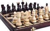 Chess the Game - Middelgroot decoratief houten schaakbord met schaakstukken - Bestseller!!