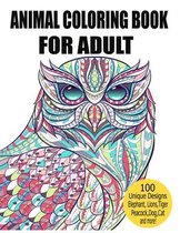 Animal Coloring Book For Adult