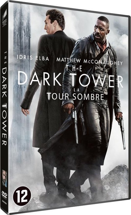 DVD-hoes van The Dark Tower met Idris Elba en Matthew McConaughey.