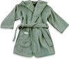 Gepersonaliseerde badjas stone green | funnies badjas | badjas met naam | 0-1  jaar | 100% zuivere katoen, badstof | baby | na het zwemmen | na het douchen