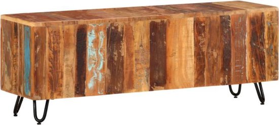 TV meubel – massief gerecycled hout – industrieel – hout – kast – tvmeubel – modern – L&B Luxurys