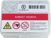 Ramboo® | Magneetjes Rond | Magneten Sterk | Neodymium Magneten | Magneten Whiteboard | 10 x 5 mm | 5 Stuks