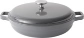 Braadpan 28 cm laag incl. deksel - Gietijzer - BergHOFF | Gem