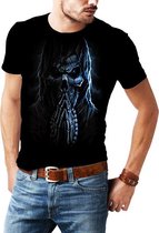 Biddende Hein - T-shirt - Heren - Maat XL - Zwart